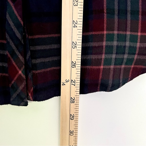 Rails Hunter Plaid Shirt Flannel Button Up Dark Grunge Cabincore Size Medium - Picture 7 of 8